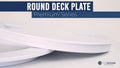 2-Pack 6" Round Inspection Deck Plate Hatch for Marine Applications