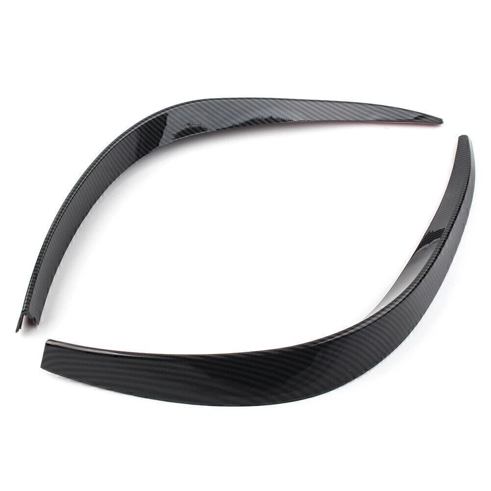 2X Front Bumper Splitter Spoiler Canard for Mercedes Benz A-Class (2013–2020)