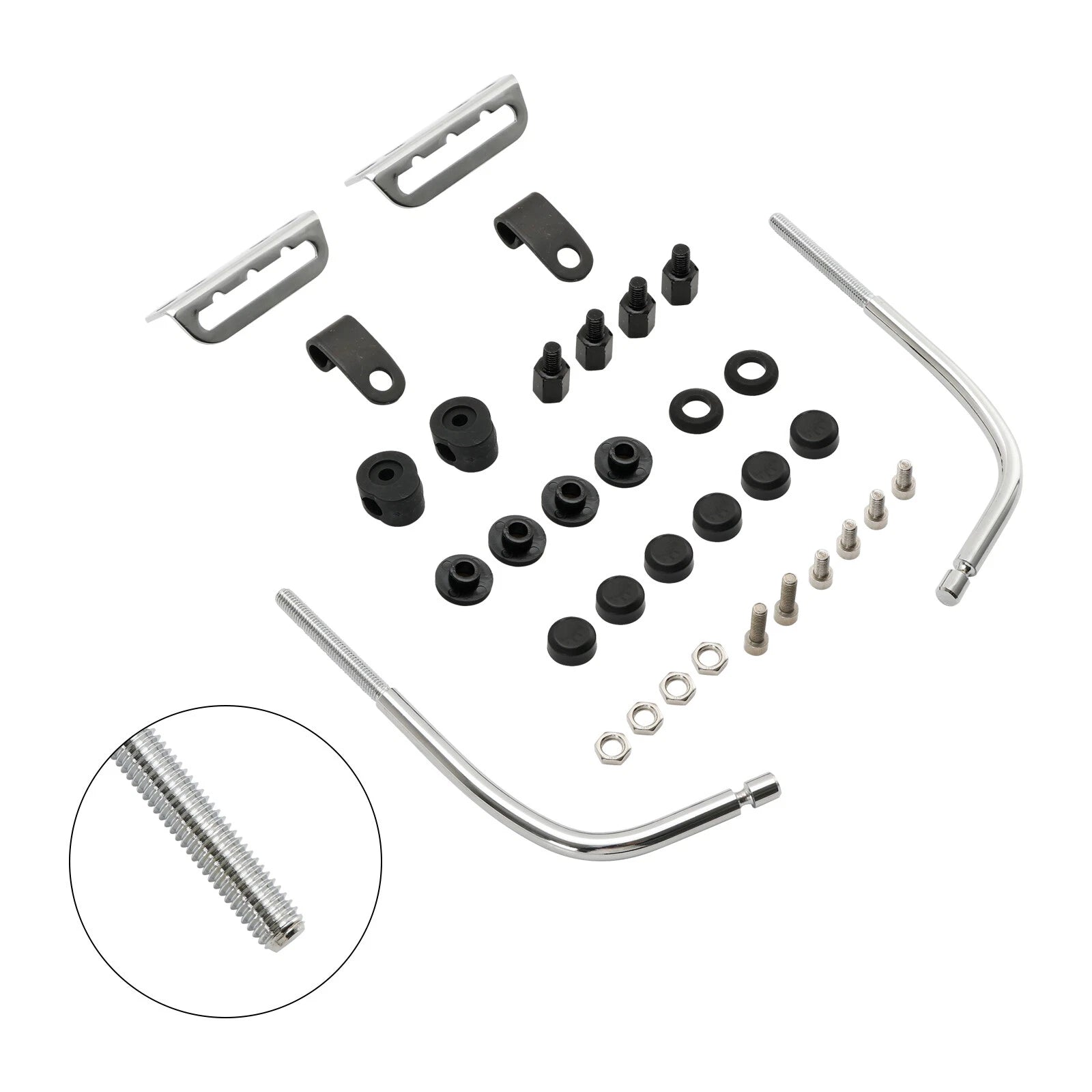 Headlight Mounting Bracket for Universal Motorcycle Retro Cafe Racer (T9)