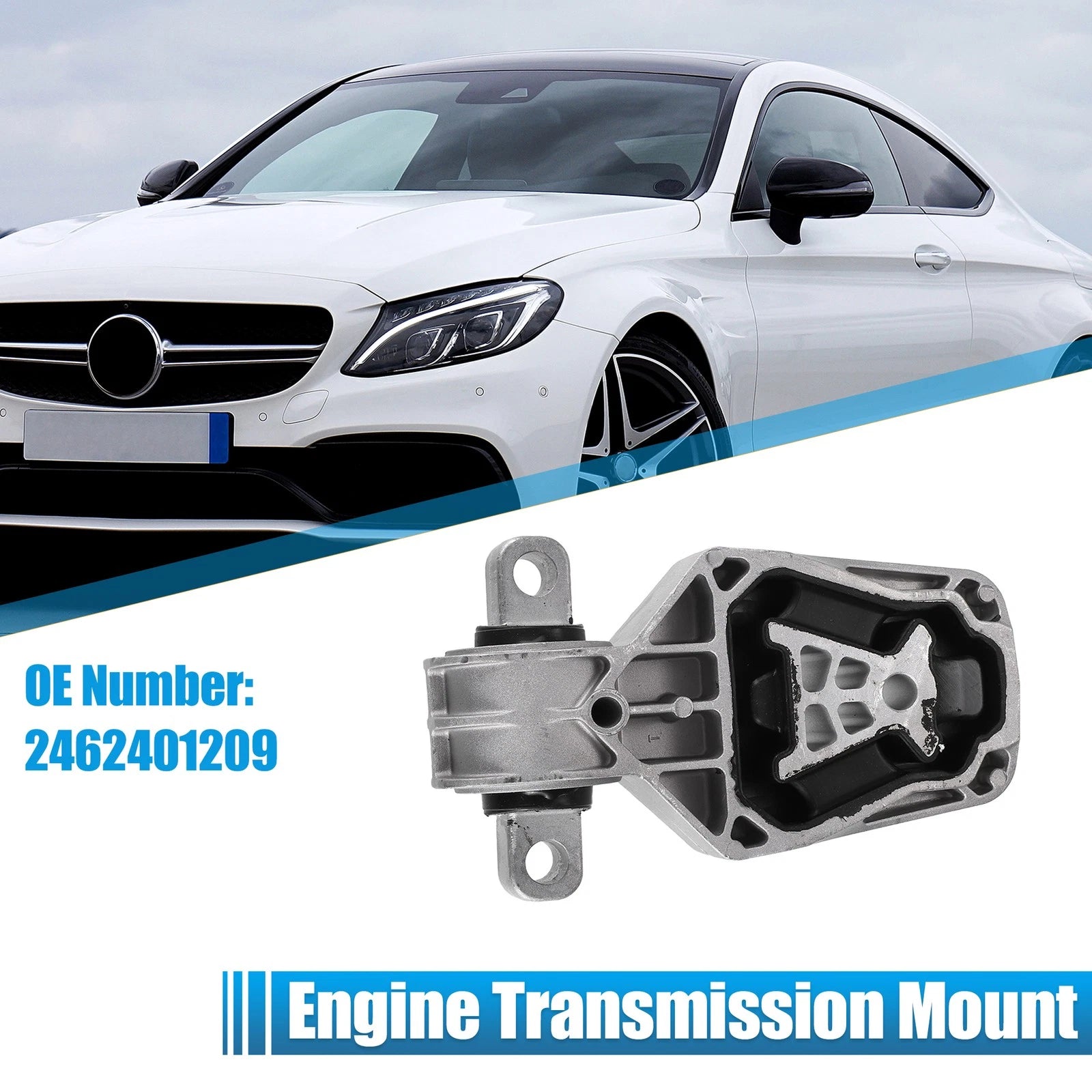 Lower Torque Strut Mount Replacement for Mercedes-Benz CLA 250 (2014–2019)