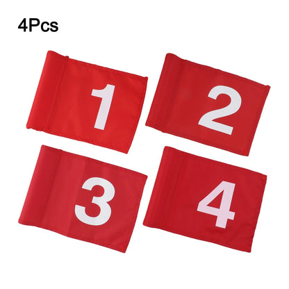 Set of 4 Portable Golf Target Flags