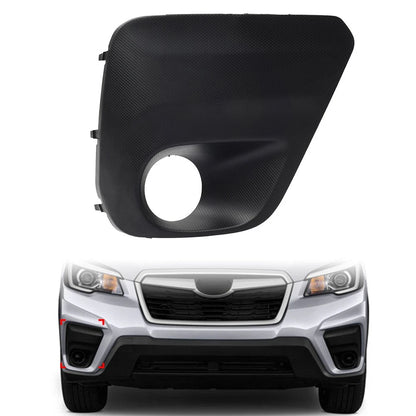 Front Bumper Fog Light Bezel Cover for Subaru Forester (2019–2021)
