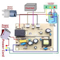 Lower Bucket Water Dispenser Control Board for SRJ 03