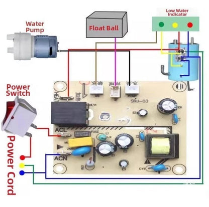 Lower Bucket Water Dispenser Control Board for SRJ 03