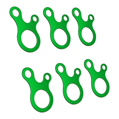 6PCS Guy Line Adjuster for Outdoor Tent (No Specific Part Numbers)