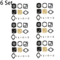 Set of 6 Carburetor Repair Kits for Tillotson RK-23HS RK-17HS Homelite X-12