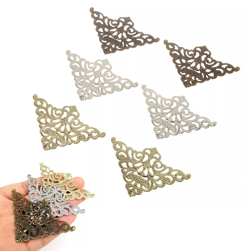 Set of 24 Corner Protectors for Jewelry Box Scrapbook Album Decor