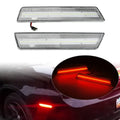 2X Red LED Rear Side Marker Lights for Dodge Challenger/Charger (2008–2014)