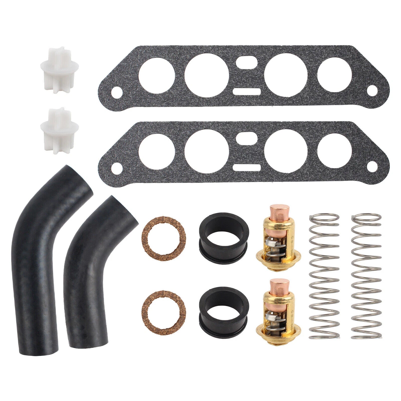 Thermostat Kit for Johnson Evinrude V4 Crossflow 85-100 HP (1985–1995) 434841 18-3673