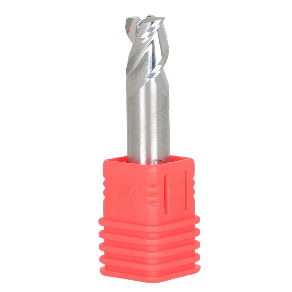 3/8" Carbide End Mill 3 Flute 2" Overall Length 45 Degree Helix