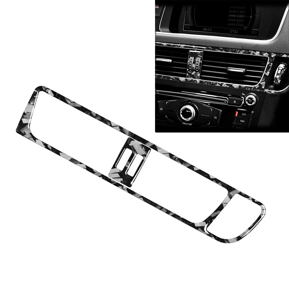 Central CD Air Vent Outlet Panel Cover Trim for Audi Q5 SQ5 (2009–2017)
