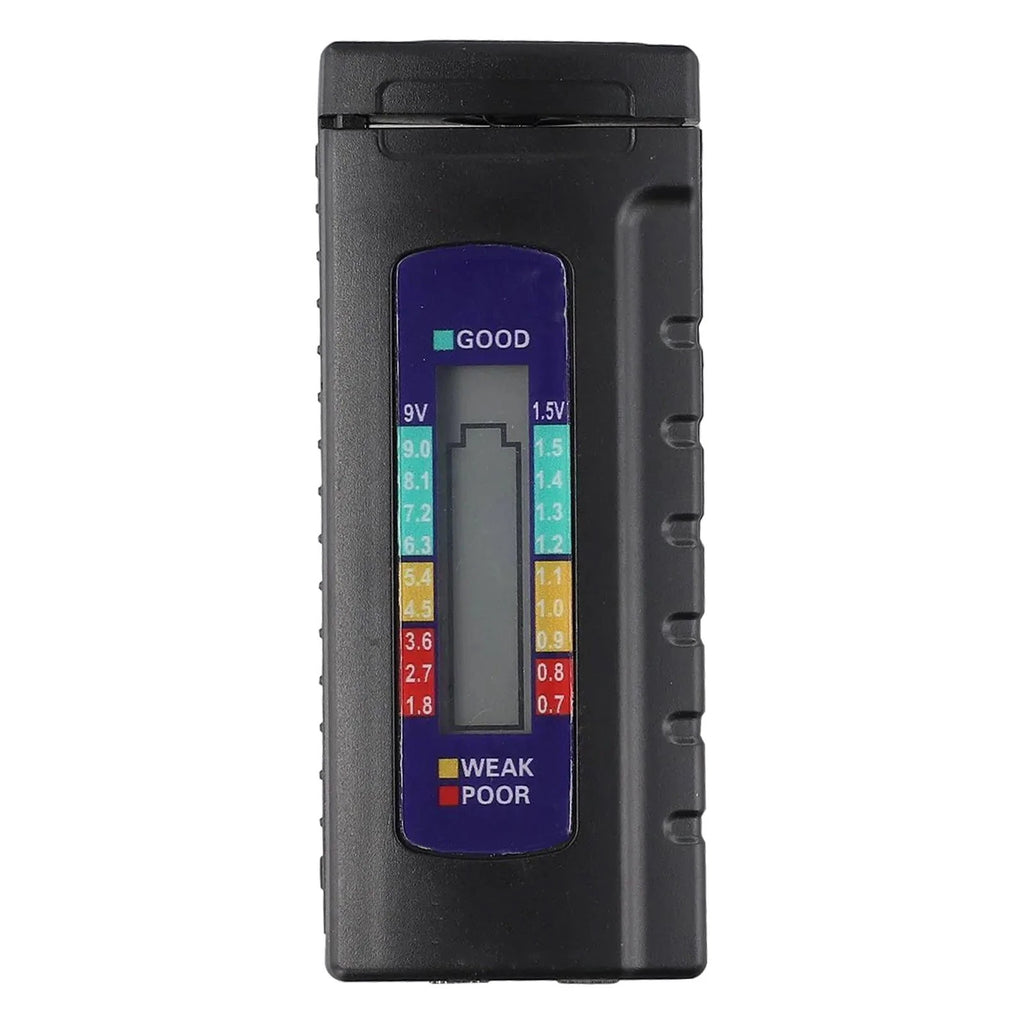 Battery Capacity Tester for 1 5V and 9V Batteries with LCD Indicator