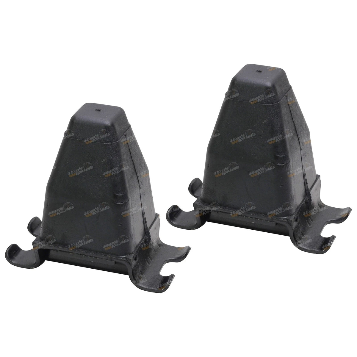 2X Rear Leaf Spring Bump Stops for Toyota Hilux LN65 YN65 YN67 (1983–1988)
