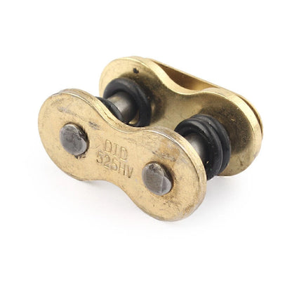 1 Pcs DID Motorcycle 525HV Master Chain Connector Link O-rings Gold for Honda