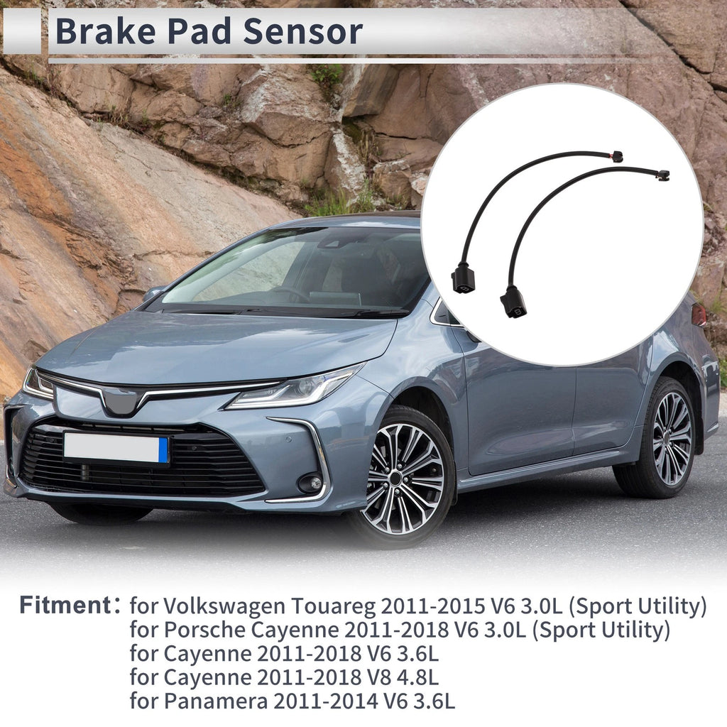 Front Wheel Brake Pad Wear Sensor for Volkswagen Touareg (2011–2018)