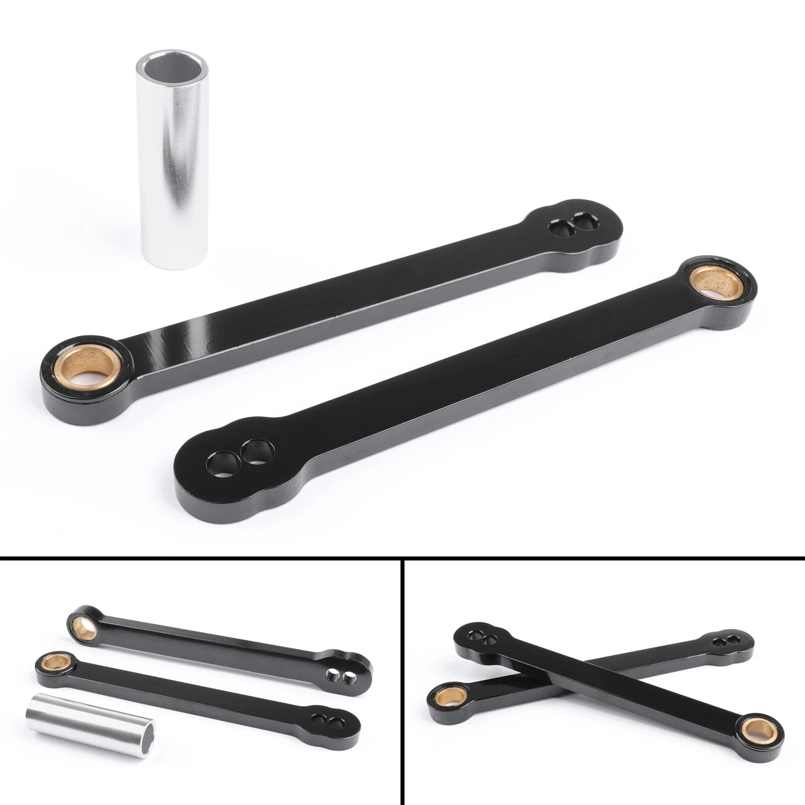 Lowering Links for Honda CBR 600RR (2003–2006) CBR1000RR (2004–2007) Black
