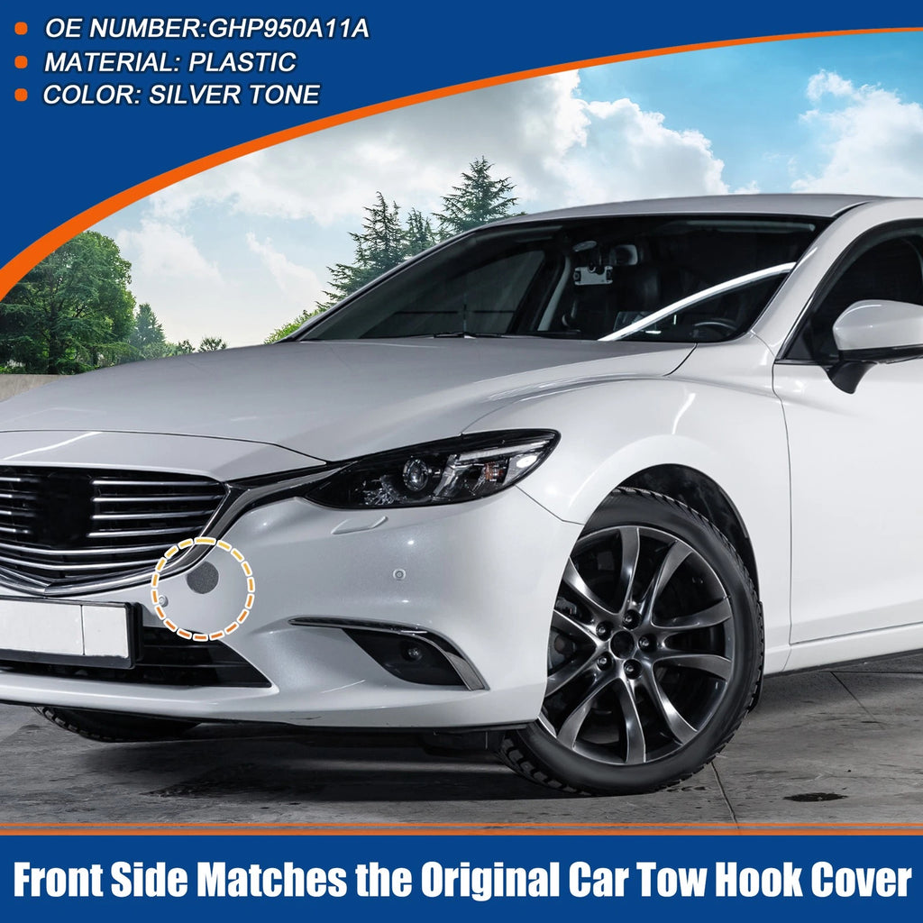 Tow Hook Cover Replacement for Mazda 6 (2014–2016 Pre-Facelift)