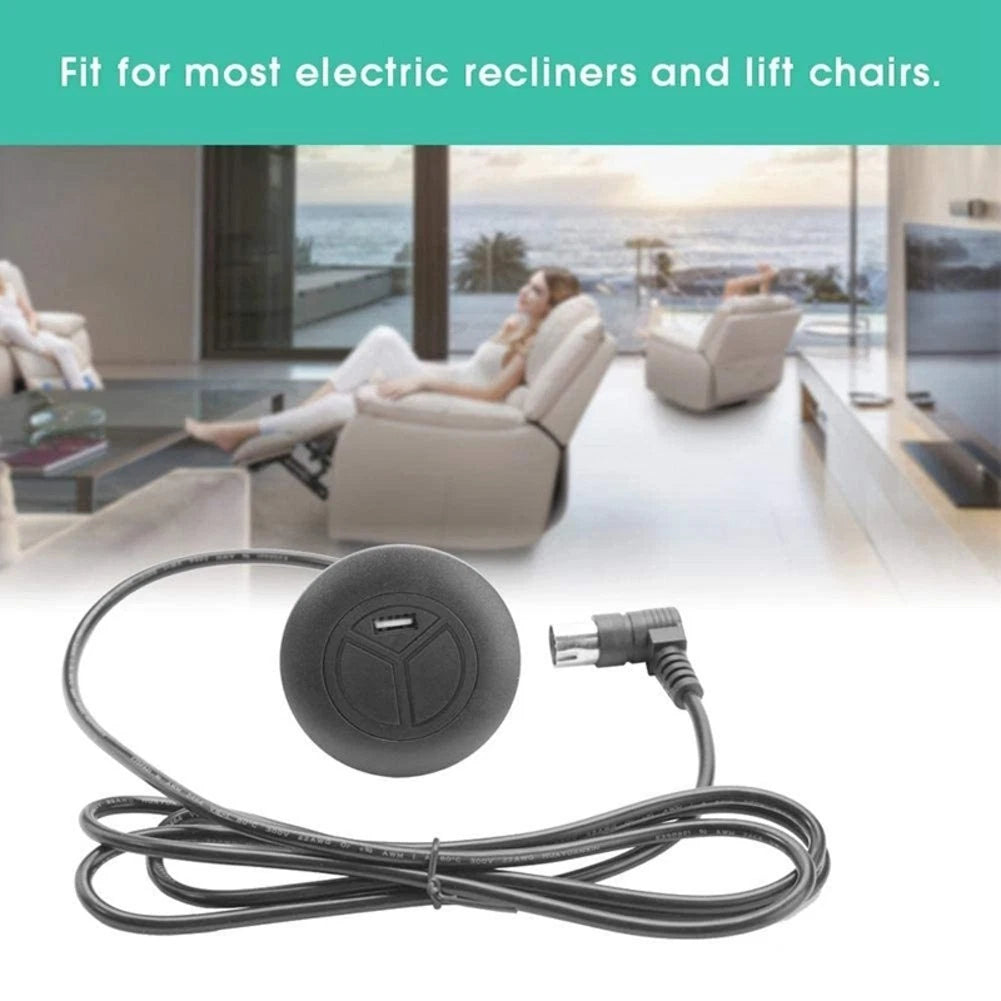 Electric Recliner 2 Button Hand Switch for (LED Backlight)