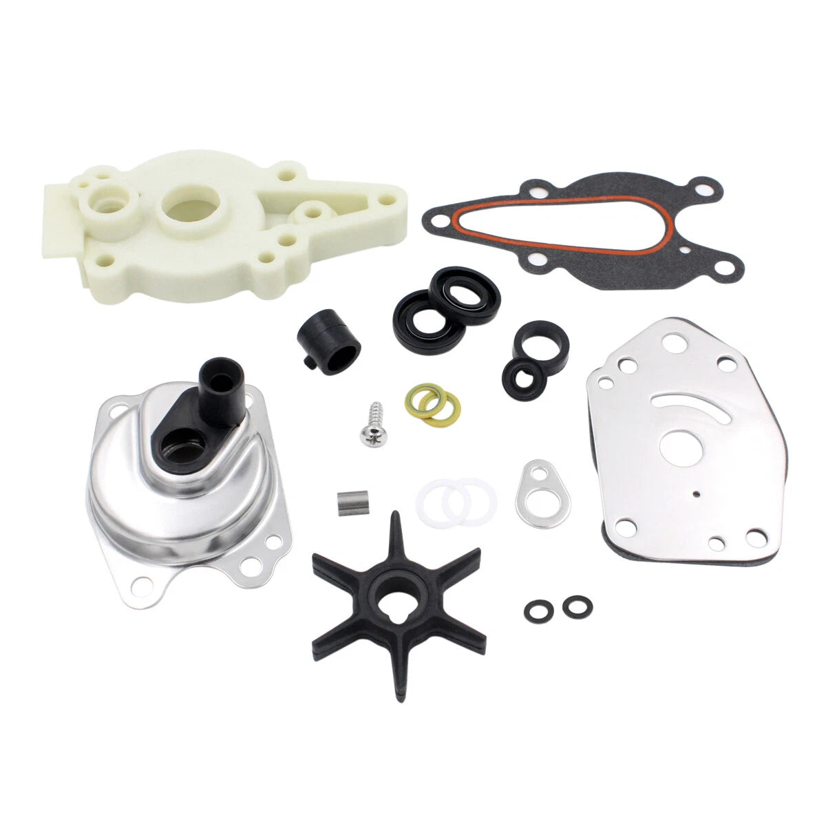 Water Pump Impeller Kit for Mercury 8 9.9 10 15 HP Outboards (47-42089A5)