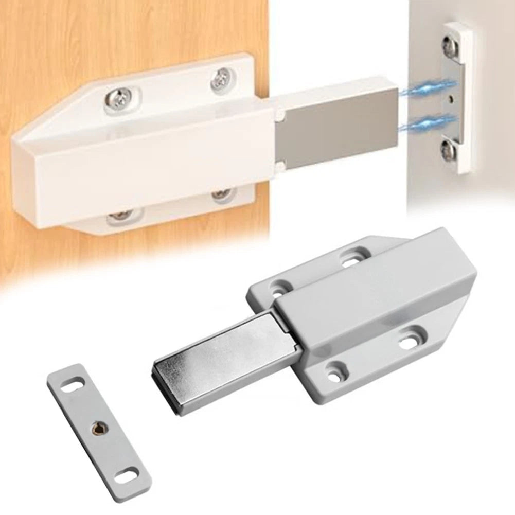 Magnetic Door Latch for Medium-sized Doors (Heavy-duty, Long-lasting)