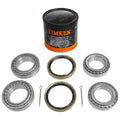 2x Front Wheel Bearing Kits + Grease for Isuzu D-Max (2008–2020)