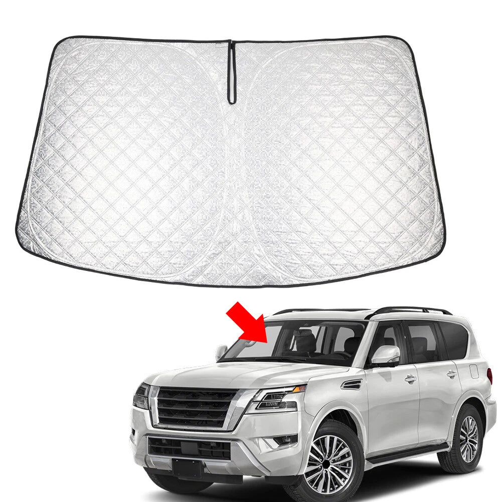 Foldable Windshield Sun Shade for Nissan Armada (2017–2024)