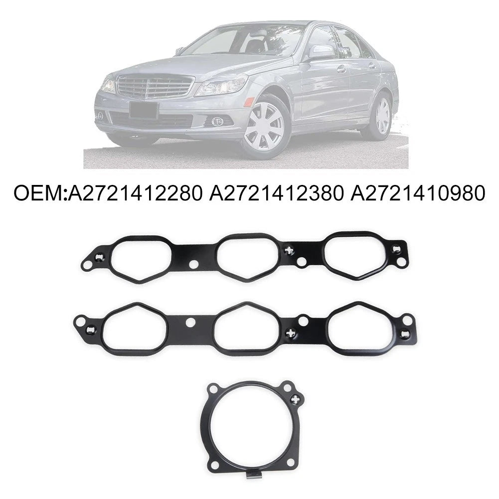 Rubber Intake Gasket Set for Mercedes M272 Engine (2004–2015)