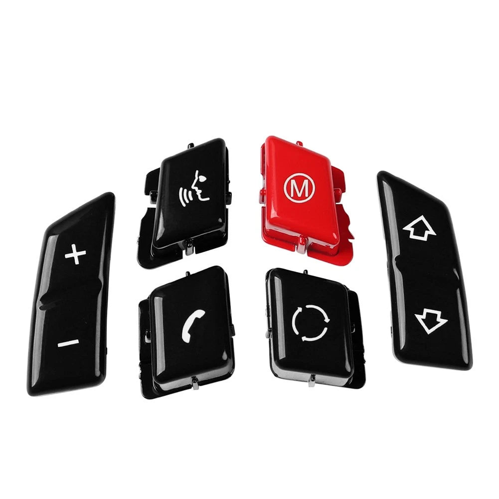 Steering Wheel Switch Button Cover for BMW M3 E90 E92 E93 (2007–2013)