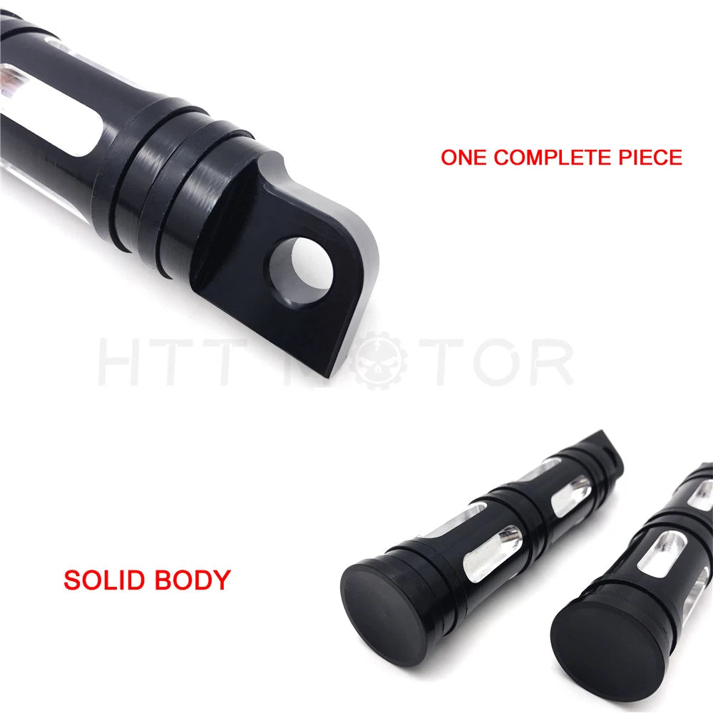 CNC Footpegs for Harley Touring Sportster Softail Electra Glide (2000–2023)