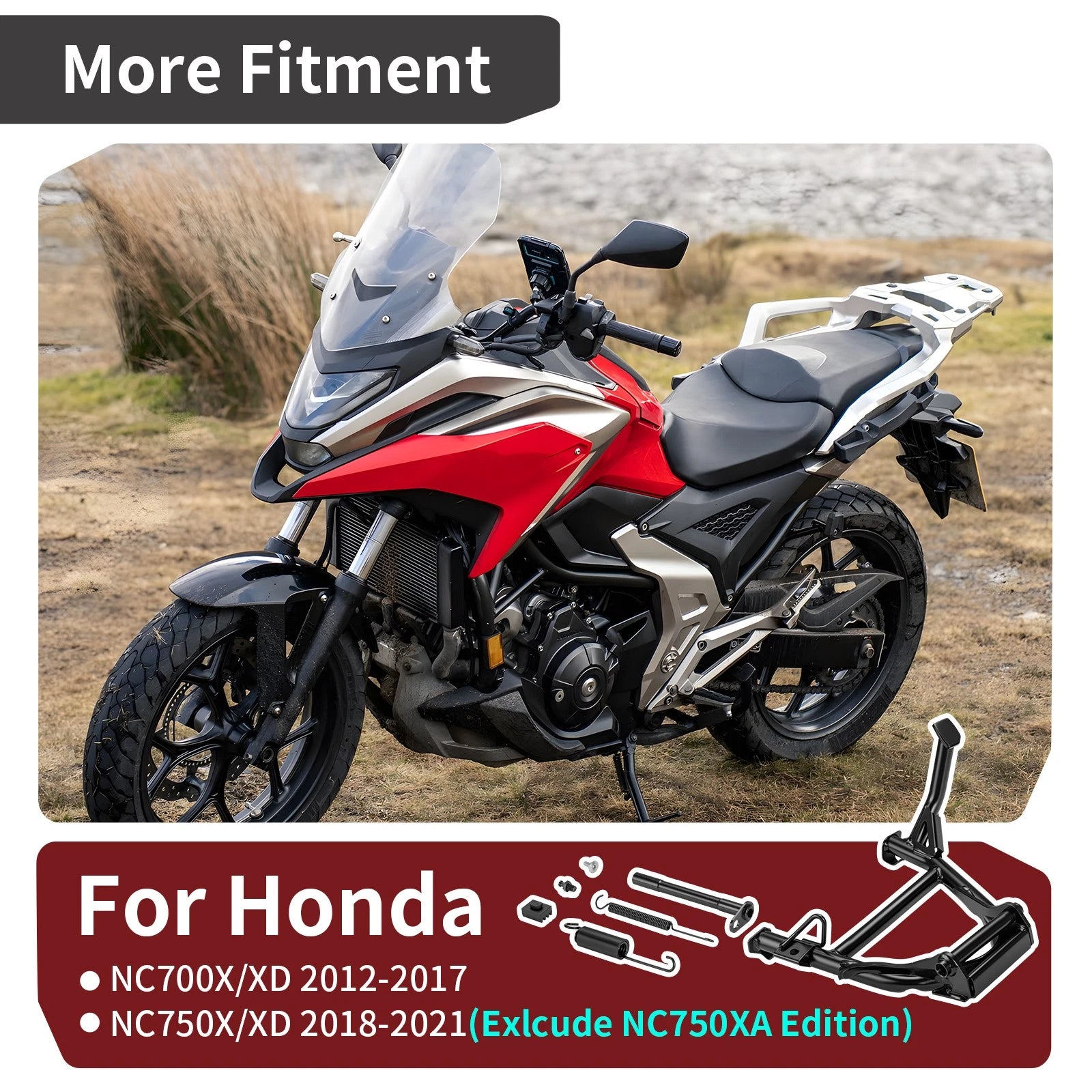 Centerstand Kit for Honda NC700X NC700XD (2012–2017) 08M70-MGS-A30