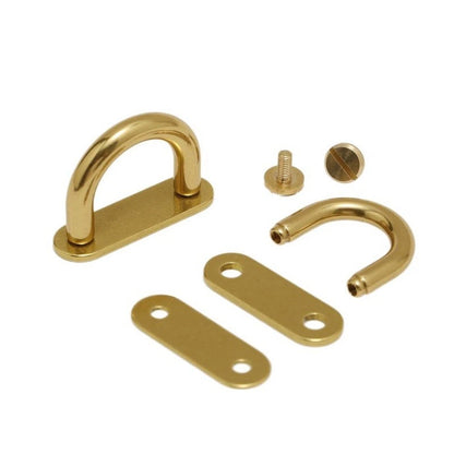 Semicircular Brass D Ring Buckle for DIY Bag Handles (2010–2023)