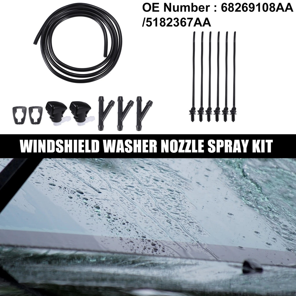 Windshield Washer Nozzle Spray Kit for Dodge Durango (2023–2023)
