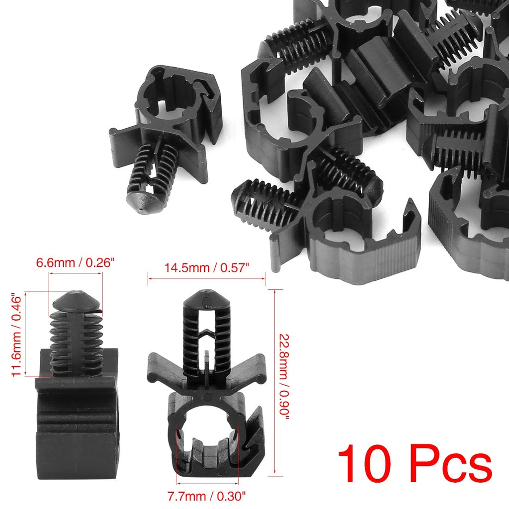10pcs Wiring Harness Retainer Clip for Ford