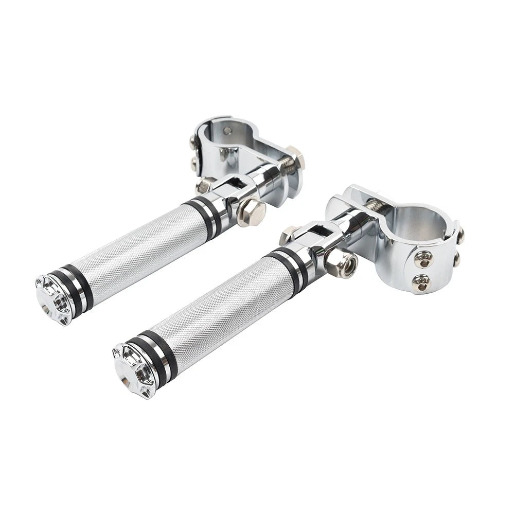 Engine Guard Bar Foot Pegs for Harley Yamaha (25-32mm)