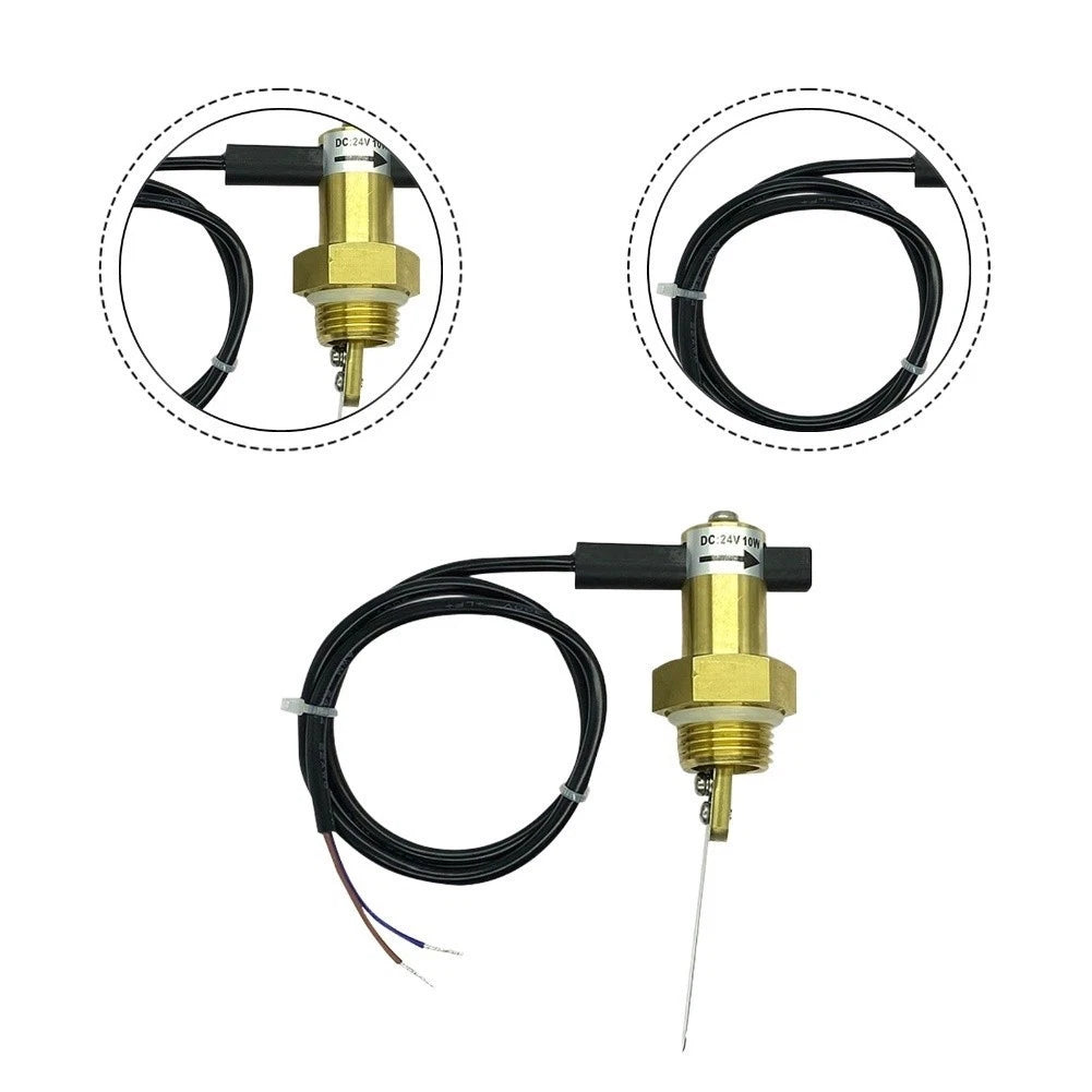 Brass Flow Sensor Switch for Industrial Water Flow Systems (IP65 Rating)