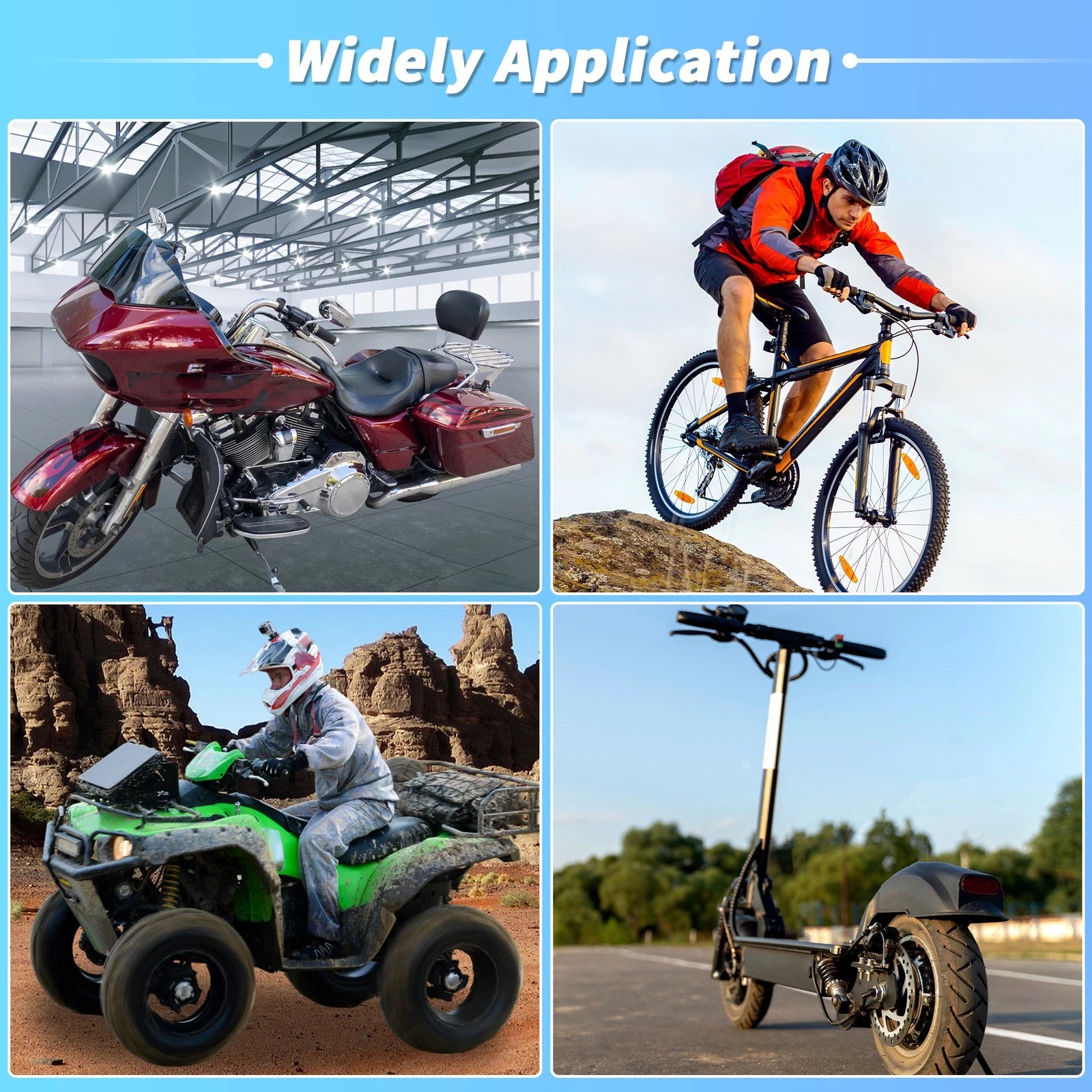 Rear Shock Absorber for Bicycle Motorcycle (190mm, 1200lbs)