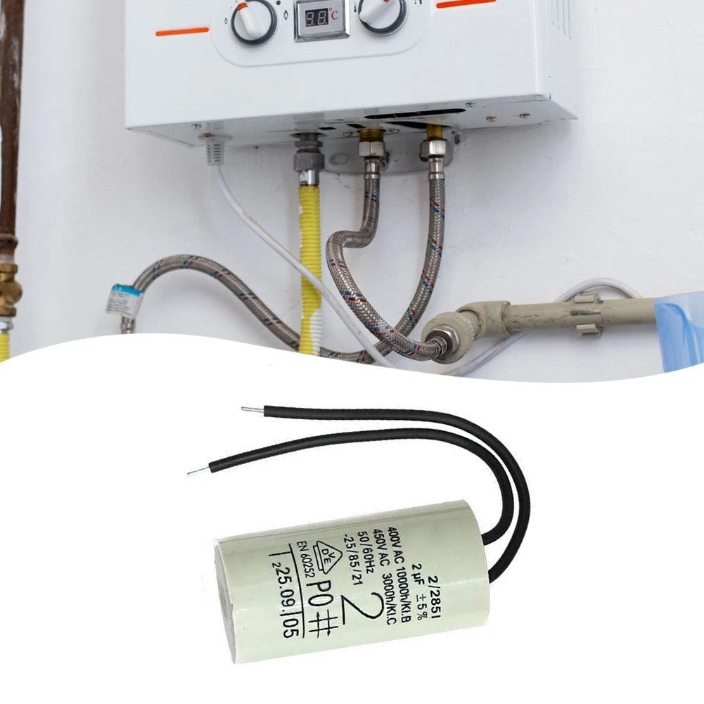 2uF AC Capacitor for Heating Water Pump Motor Applications