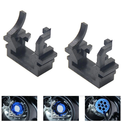 H1 LED Headlight Bulb Holders Adapters for Ford Focus Fiesta (2012–2018)