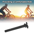 Seat Post 31.8x300mm Replacement for Bike Saddle Post Lightweight Matte Black