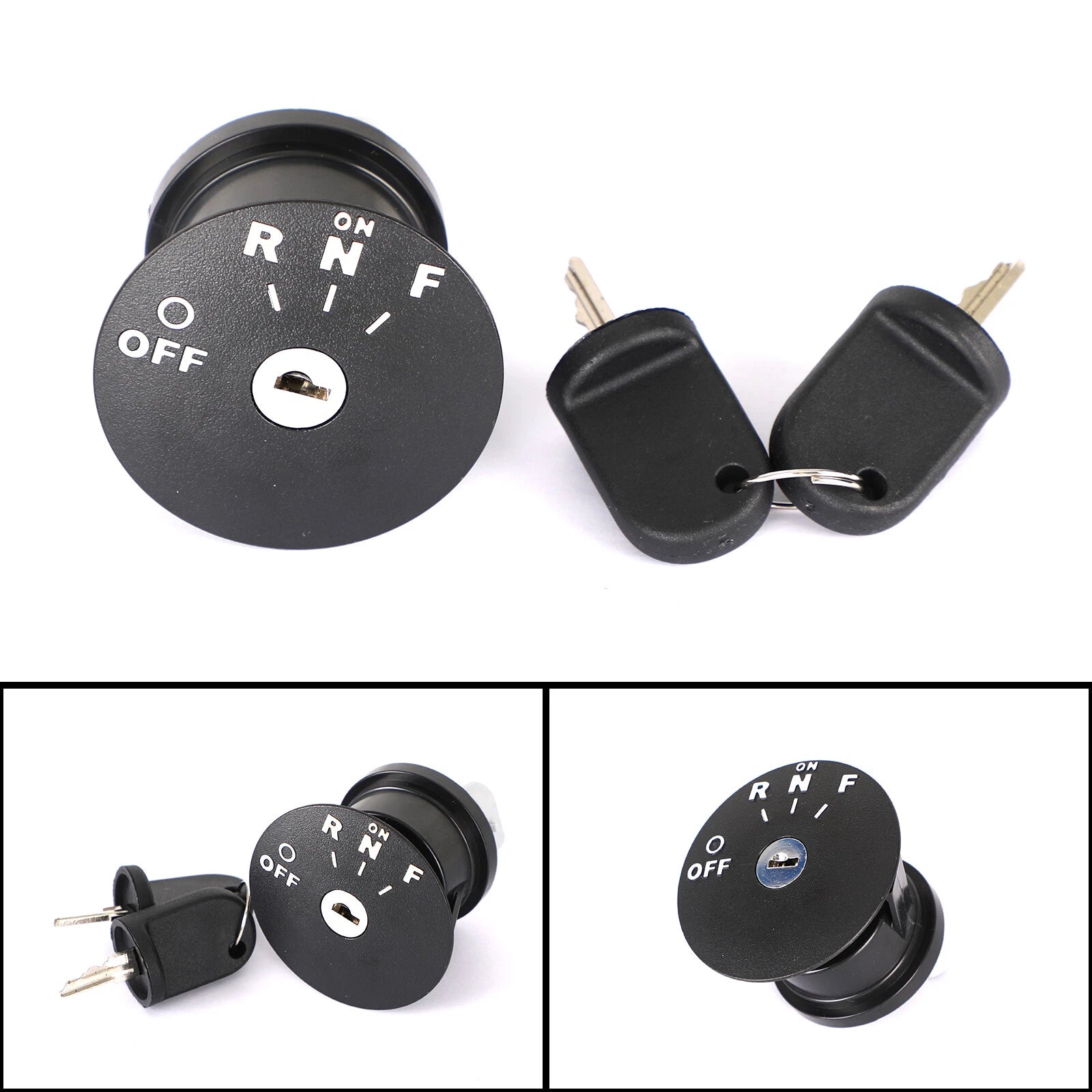 Ignition Key Switch for EZGO RXV Electric Golf Carts (2008–Present) T9