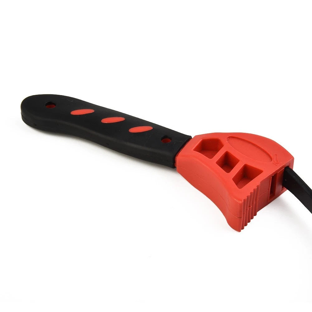 Adjustable Rubber Strap Bottle Opener Tool for