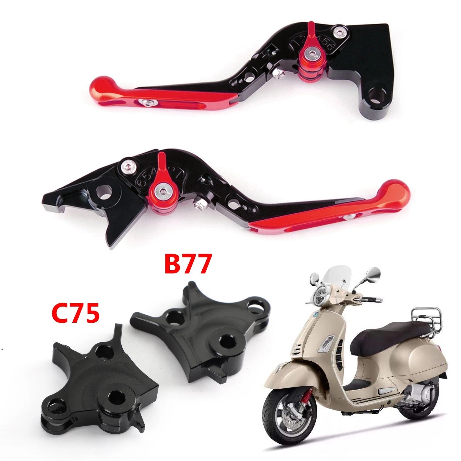 Adjustable Clutch Brake Lever for BMW R1200GS Adventure (2014–2018) T9
