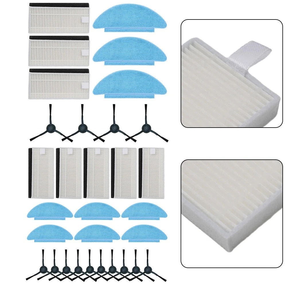 Side Brush Filter Mop Cloth for Tikom L9000 (2020–2023)