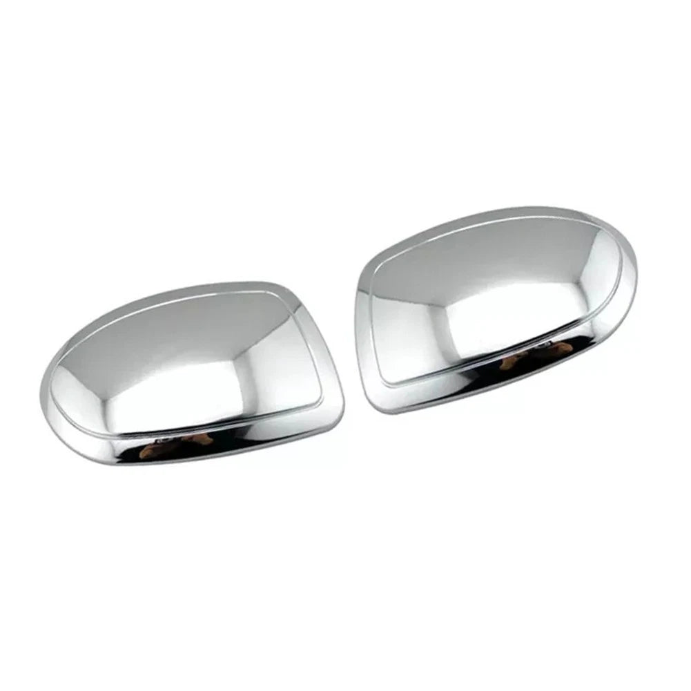Chrome Overlay Mirror Covers for Chevy GMC Trucks (Weather Resistant)