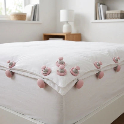 20 Pack Duvet Cover Fasteners for Sheets and Comforters