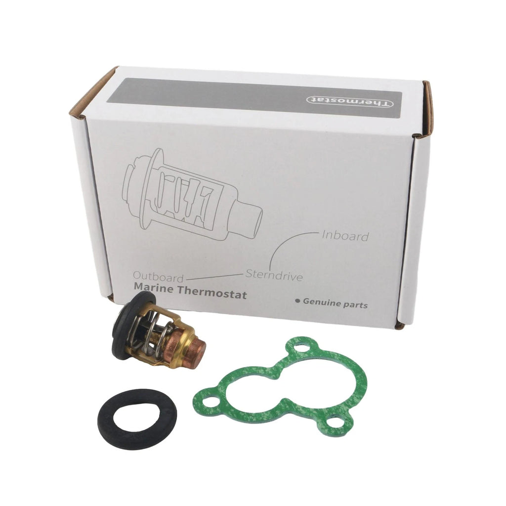 Thermostat with Gasket Kit for Yamaha 4 Stroke 2HP 2.5HP (1999–2023) 69M-12411-00/01
