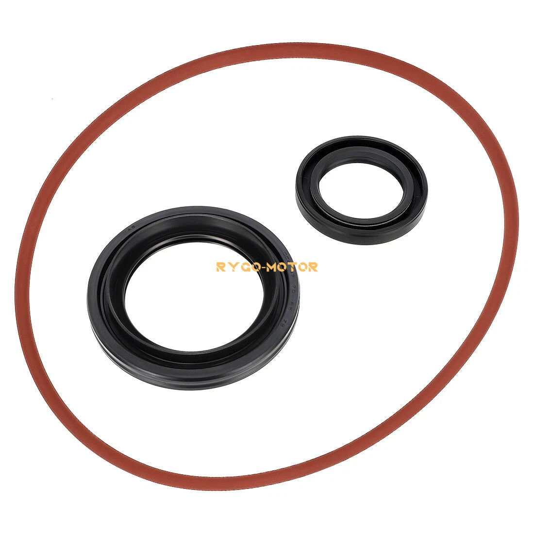 Rear Brake Drum Dust Seal O-Ring Kit for Yamaha Big Bear Bruin Grizzly Wolverine (1990–2023)