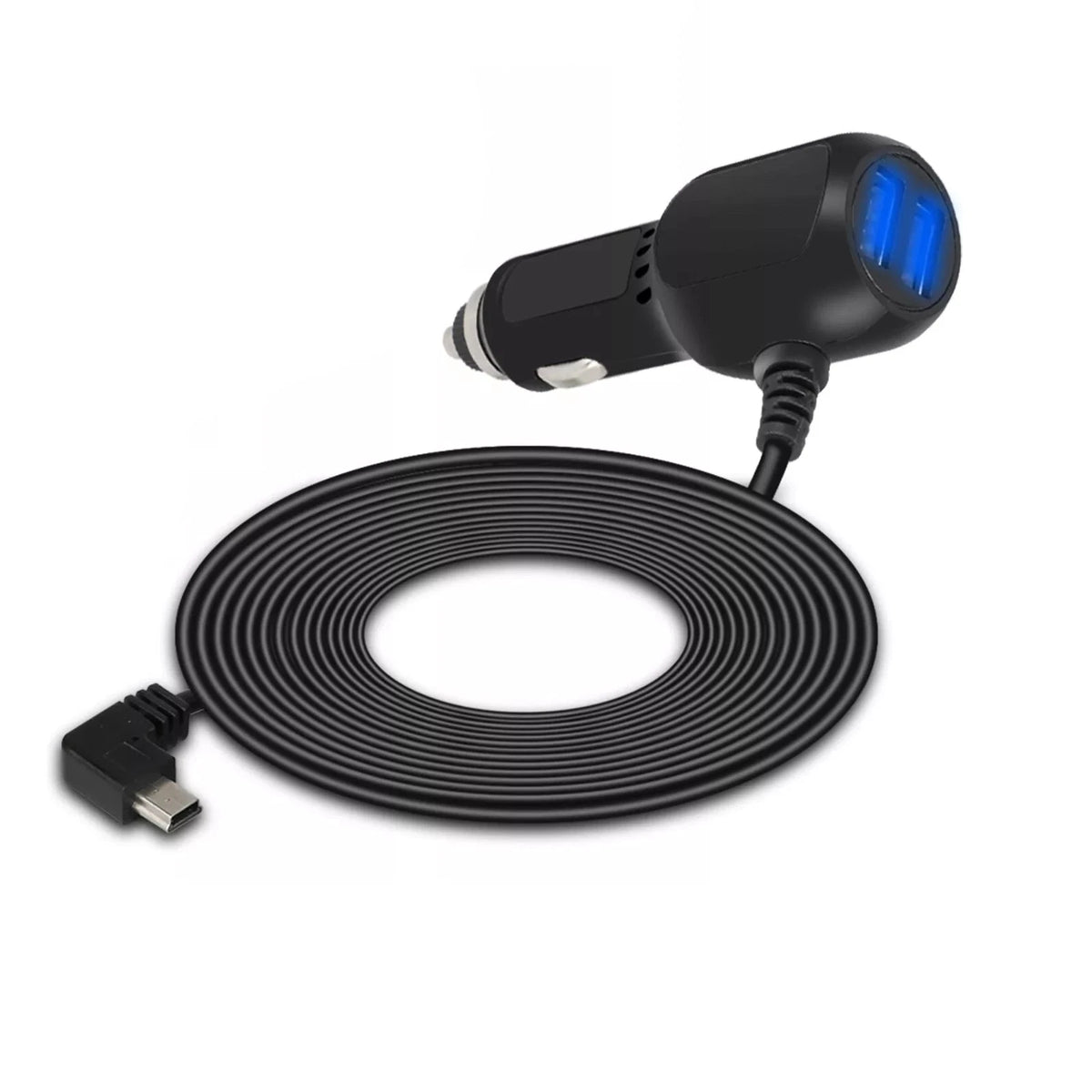 USB Dash Cam Car Charger Cable for DVR Camera GPS (2010–2023)