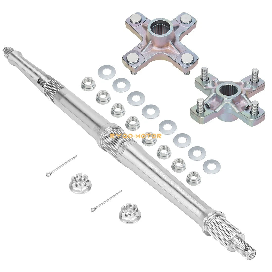 Rear Axle Shaft with Hubs for Yamaha (2XJ-25381-00-00, 90171-14037-00)