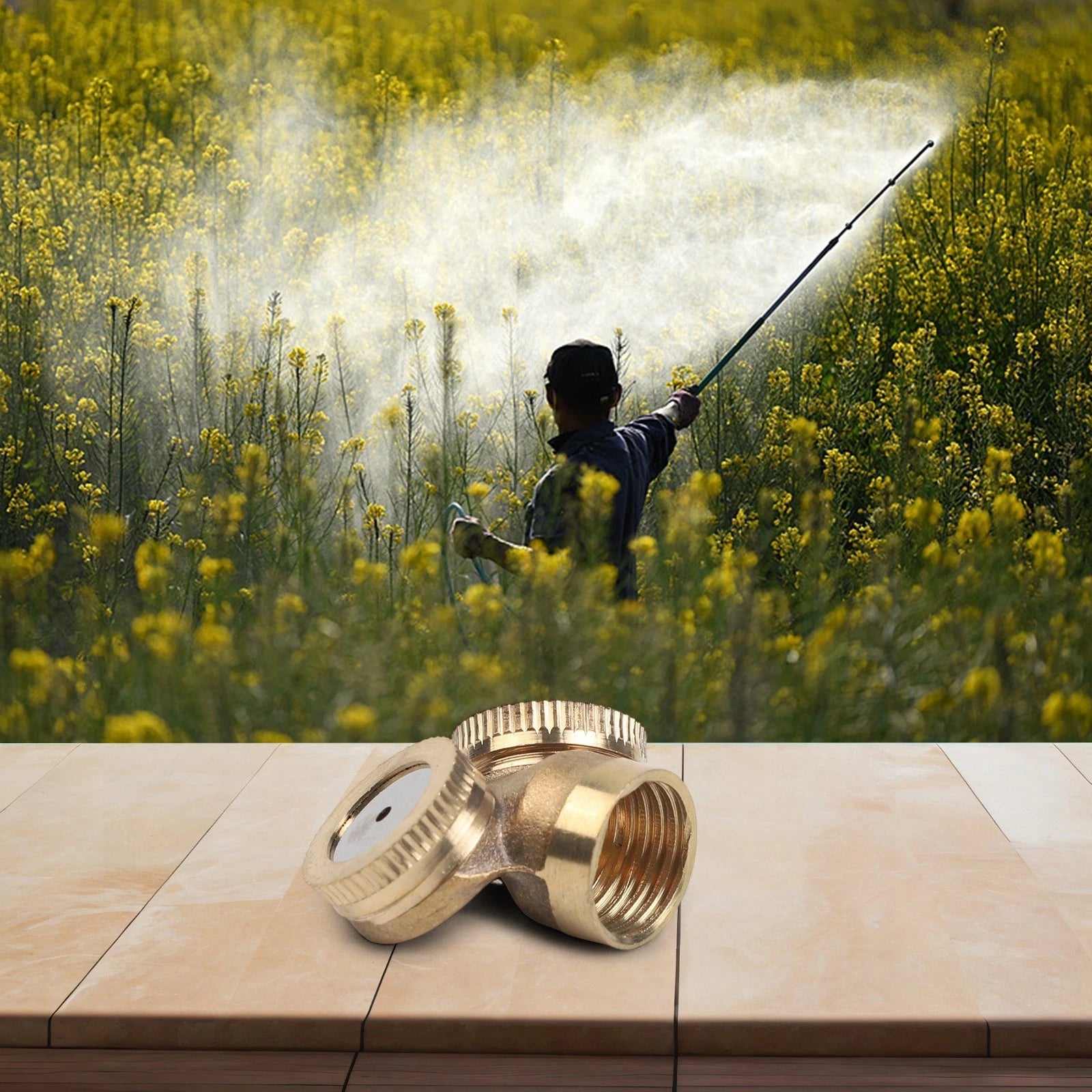 Misting Spray Tool for Agricultural Irrigation (Light Weight Brass)